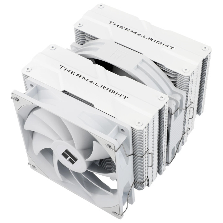 Охладител за процесор Thermalright Peerless Assassin 140 White, Dual-Tower, LGA1851/LGA1700/AM5 - PEERLESS-ASSASSIN-140-WH
