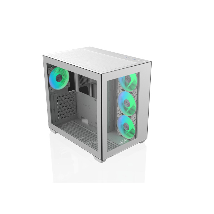 Кутия за компютър Raijintek PAEAN C7 WHITE TG4, ATX - 0R20B00235