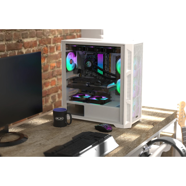 Кутия за компютър Raijintek PONOS ULTRA WHITE MS4, EATX - 0R20B00228
