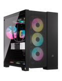 Кутия за компютър Corsair 6500D Airflow Tempered Glass Mid-Tower, Black - CC-9011259-WW