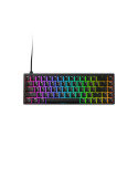 Професионална геймърска механична клавиатура Endgame Gear KB65HE, Gateron Magnetic Switches, Hall Effect, RGB - Black - GG-KB65HE-GUS