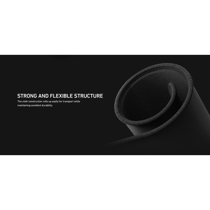 Професионален геймърски пад за мишка Lamzu Energon, SCR Base, 480 x 410 mm - LAMZU-ENERGON-BLK