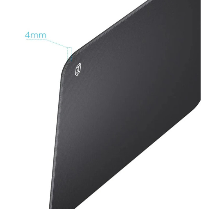 Професионален геймърски пад за мишка Lamzu Energon Pro, Japan Poron Base, 500 x 500 mm - LAMZU-ENERGON-PRO-BLK