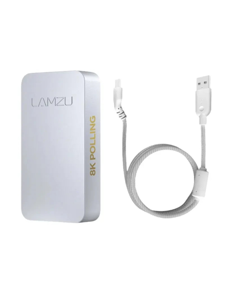 Приемник за мишка Lamzu 8K DONGLE - White - LAMZU-8K-DONGLE-WH