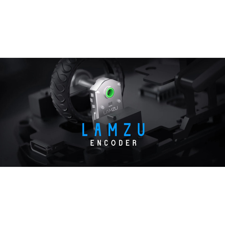 Професионална геймърска мишка Lamzu MAYA X 8K, White - LAMZU-MAYA-X-WH