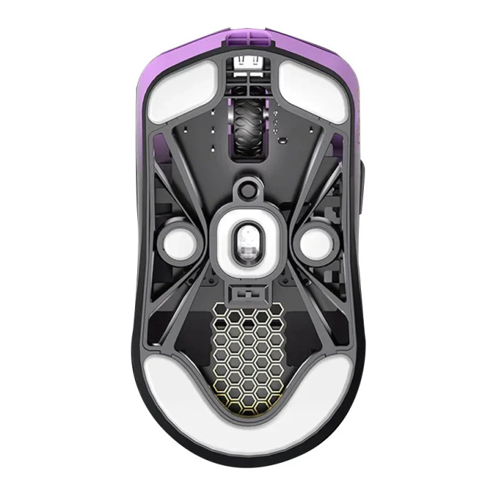 Професионална безжична геймърска мишка Lamzu MAYA X 8K, Purple Shadow - LAMZU-MAYA-X-PRP