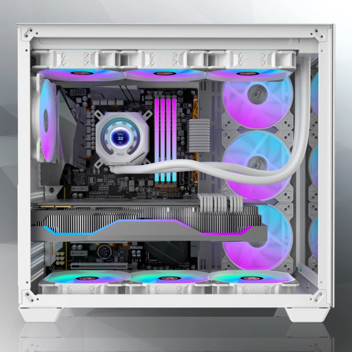 Водно охлаждане за процесор Raijintek CYCLOPS 360 White - 0R10B00229