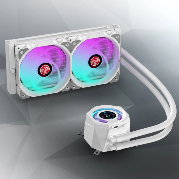 Водно охлаждане за процесор Raijintek CYCLOPS 240 White - 0R10B00231