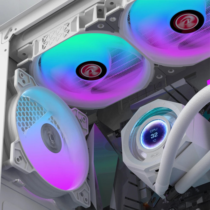 Водно охлаждане за процесор Raijintek CYCLOPS 240 White - 0R10B00231