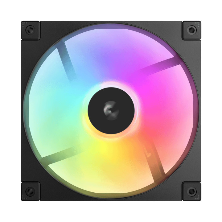 Комплект вентилатори DeepCool 3-in-1 3x140mm - FD14 Black, Addressable RGB - R-FD14-BKAPN3-G