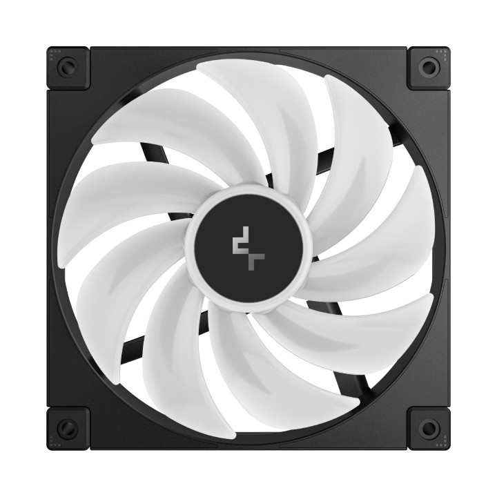 Комплект вентилатори DeepCool 3-in-1 3x140mm - FD14 Black, Addressable RGB - R-FD14-BKAPN3-G