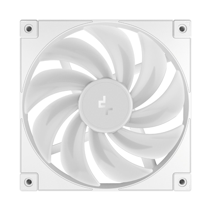 Вентилатор DeepCool 140mm, FD14 ARGB WH - R-FD14-WHAPN1-G