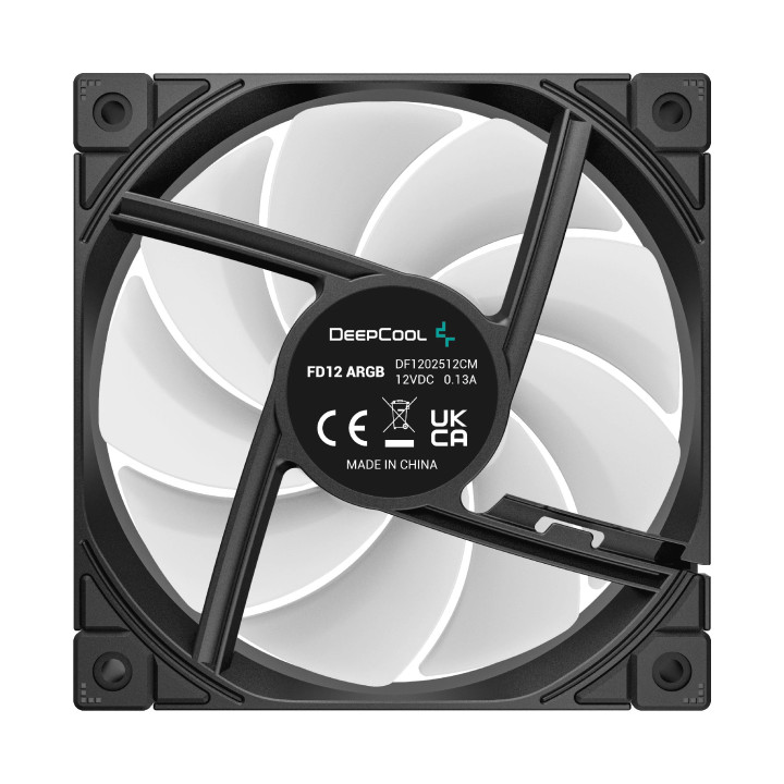 Вентилатор DeepCool 120mm, FD12 ARGB - R-FD12-BKAPN1-G