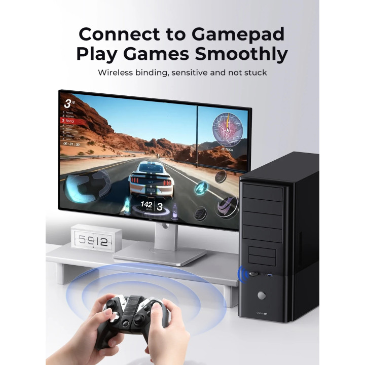 Bluetooth адаптер Orico 5.3 USB adapter, black - BTA-53-BK
