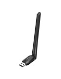 Безжичен адаптер Vention WiFi USB adapter Dual Band, 650Mbps, Black - KDTB0