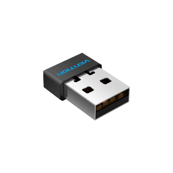 Безжичен адаптер Vention WiFi USB adapter, Black - KDRB0