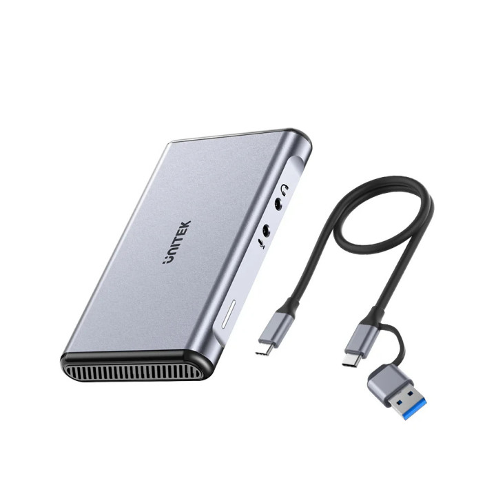 Външна кепчър карта Unitek Video Capture Card, 4K@60Hz, Aluminium - V1177AGY01