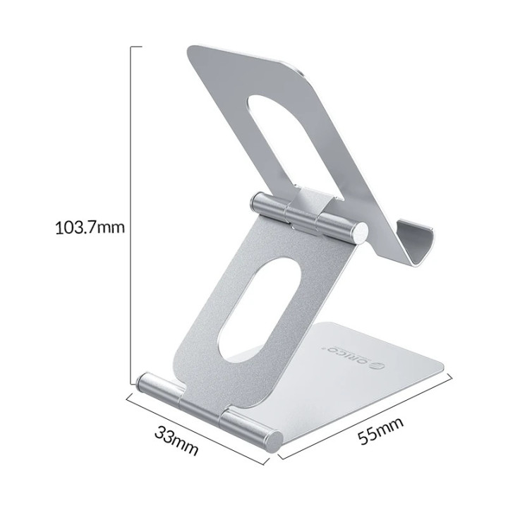 Стойка за телефон или таблет за бюро Orico Phone/Tablet Holder - LST-S1-SV-BP