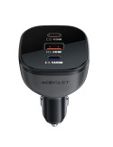 Зарядно за кола Acefast Fast Charger Car PD3.1 165W - B14 - USB-C x 2, USB-A x 1, Black - ACEFAST-B14-BK