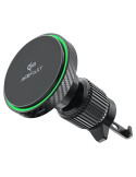 Стойка за телефон за кола Acefast Car phone holder - for Air vent, Magnetic Qi2 Wireless Charging - D33 Qi2 - Black - ACEFAST-D33-Qi2-BK