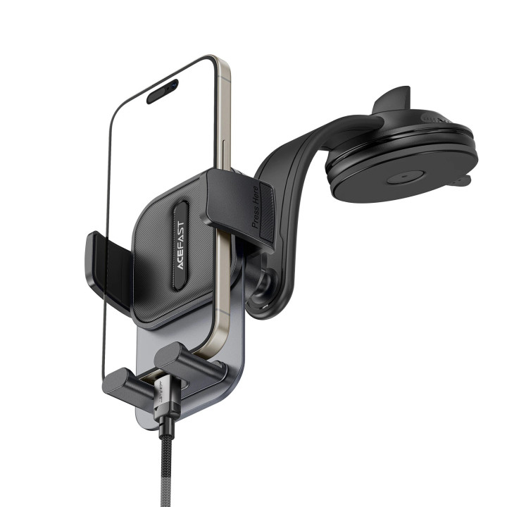 Стойка за телефон за кола Acefast Car phone holder - 360 degree - D26 Black - ACEFAST-D26-BK