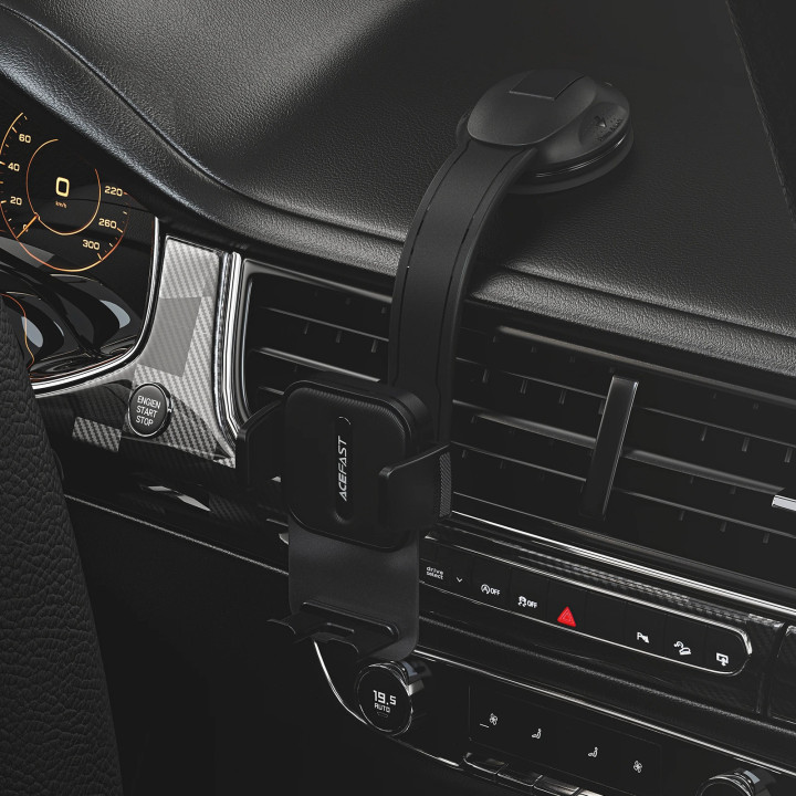 Стойка за телефон за кола Acefast Car phone holder - 360 degree - D26 Black - ACEFAST-D26-BK