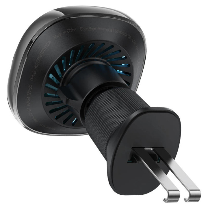Стойка за телефон за кола Acefast Car phone holder - for Air vent, Wireless Magnetic Wireless Charging - D31 - Black - ACEFAST-D31-BK