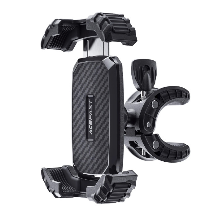 Стойка за телефон за колело Acefast Bicycle phone holder - Anti-skid, Shock-Absorbing - D23 - Black - ACEFAST-D23-BK