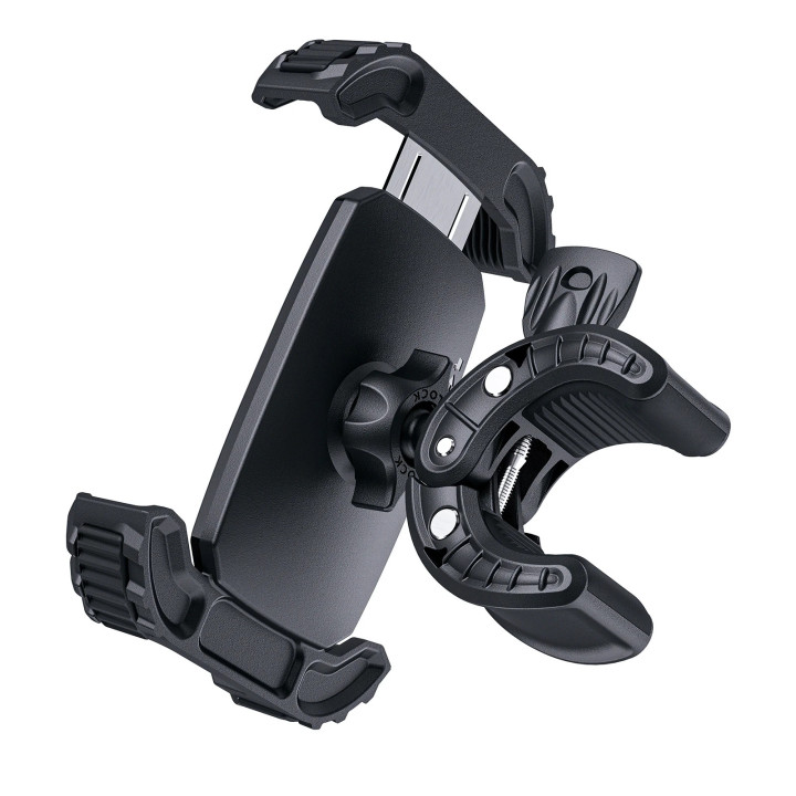 Стойка за телефон за колело Acefast Bicycle phone holder - Anti-skid, Shock-Absorbing - D23 - Black - ACEFAST-D23-BK