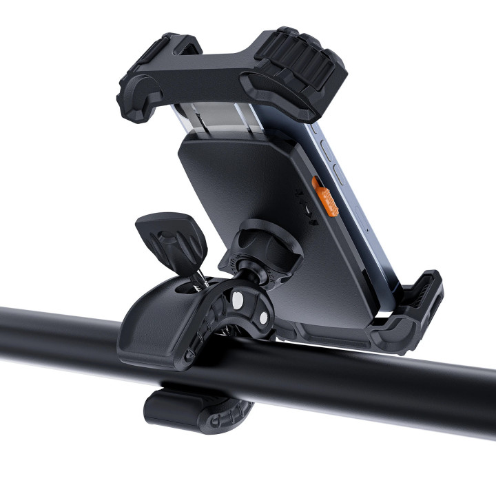 Стойка за телефон за колело Acefast Bicycle phone holder - Anti-skid, Shock-Absorbing - D23 - Black - ACEFAST-D23-BK