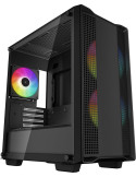 Кутия за компютър DeepCool CC360 A-RGB, ATX - R-CC360-BKAPM3-G-1