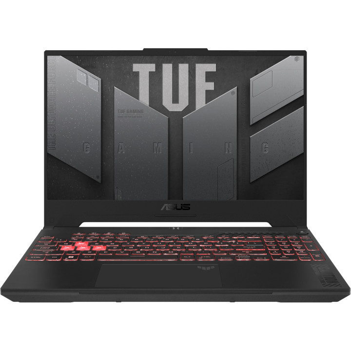 Лаптоп Asus TUF GAMING A15 FA507NUR-LP007, AMD Ryzen 7 7435HS, 15.6" FHD 144Hz, 16GB RAM, 1TB SSD, NVIDIA GeForce RTX 4050 6GB GDDR6 - 90NR0JP5-M00110