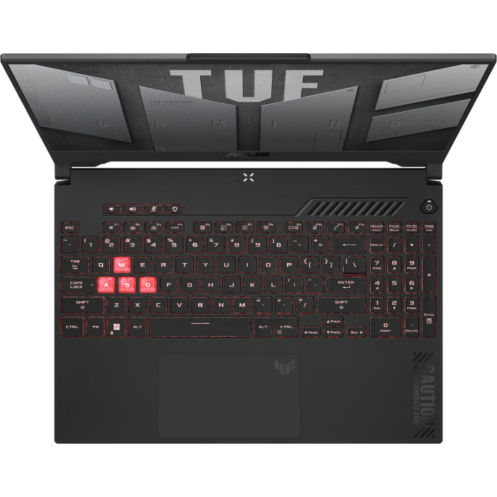 Лаптоп Asus TUF GAMING A15 FA507NUR-LP007, AMD Ryzen 7 7435HS, 15.6" FHD 144Hz, 16GB RAM, 1TB SSD, NVIDIA GeForce RTX 4050 6GB GDDR6 - 90NR0JP5-M00110