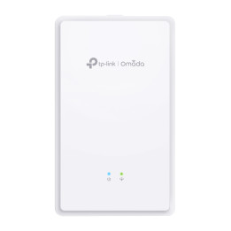 БезжичнаТочка за достъп за стенен монтаж TP-Link Omada EAP615GP-Wall GPON WiFi 6 AX1800