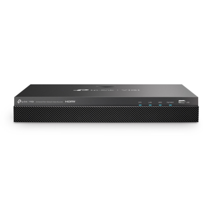 Мрежови видео рекордер TP-Link VIGI NVR2008H-8MP 8-канален PoE 