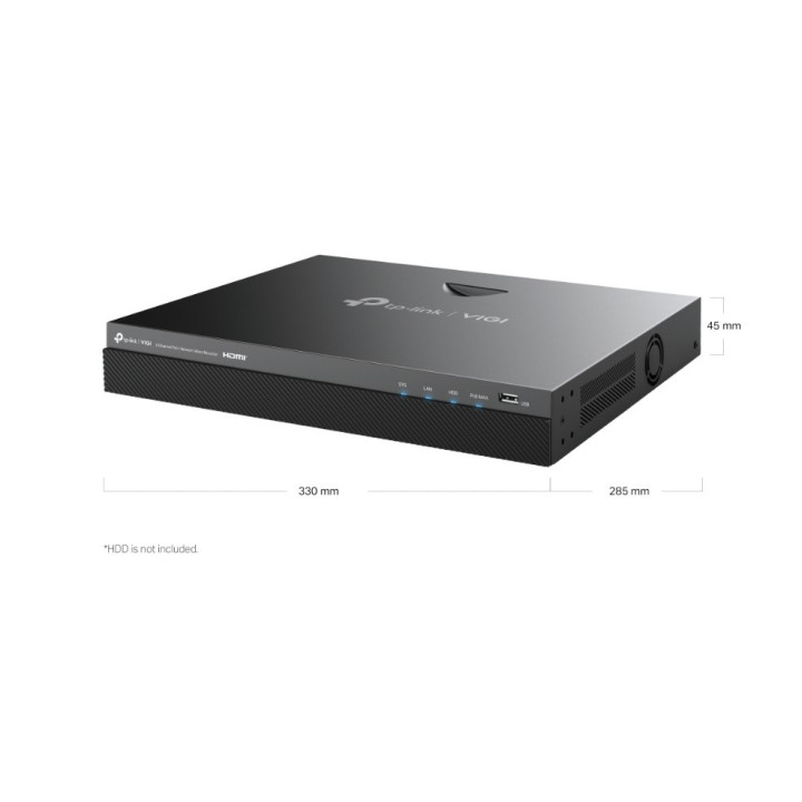 Мрежови видео рекордер TP-Link VIGI NVR2008H-8MP 8-канален PoE 