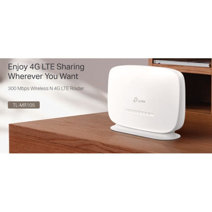 4G LTE Wi-Fi рутер TP-Link TL-MR105 N300