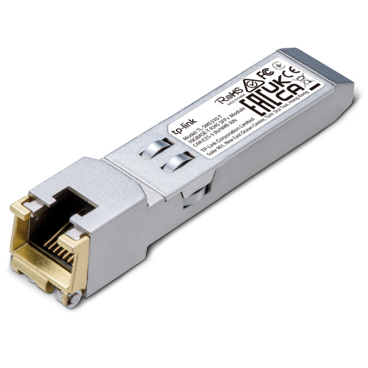 Оптичен преходник TP-Link TL-SM5310-T 10G BASE-T RJ45 SFP 