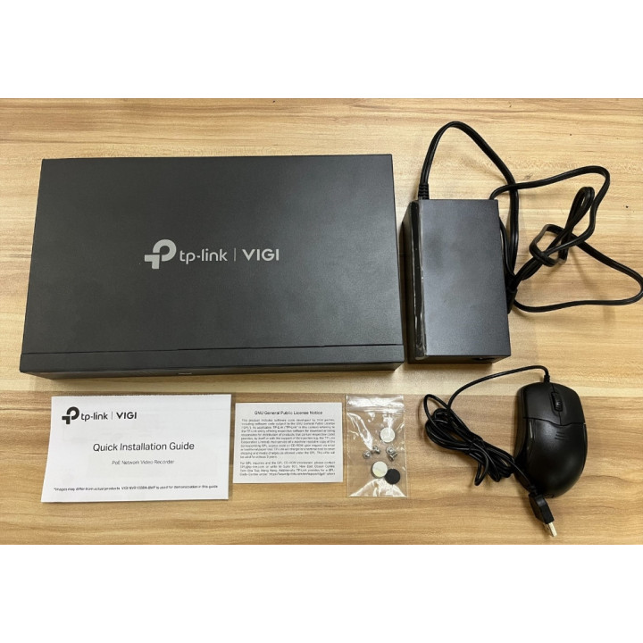 Мрежови видео рекордер TP-Link VIGI NVR1008H-8MP 8-канален PoE 