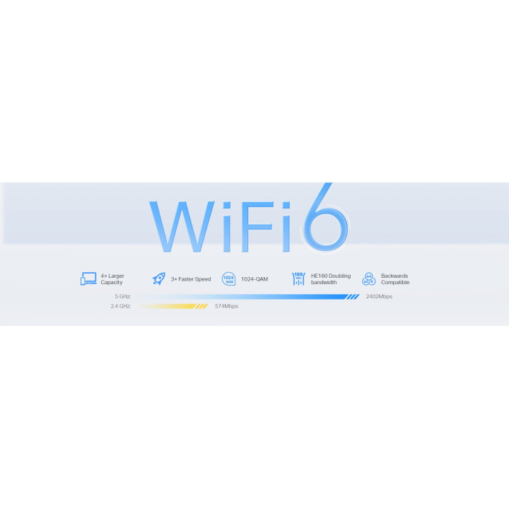 Безжична Wi-fi 6 Mesh система TP-Link Deco X50-Outdoor AX3000