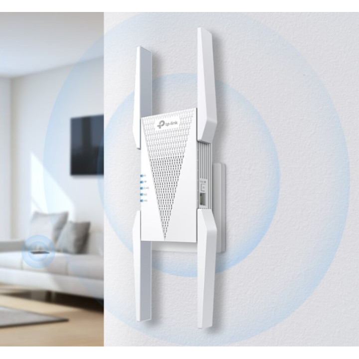 Удължител на обхват TP-Link RE815XE AXE5400 Mesh Wi-Fi 6E 3-лентов