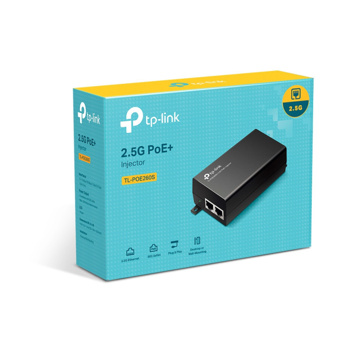 PoE  инжектор TP-Link TL-POE260S 2.5G