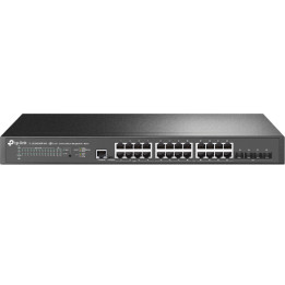 Комутатор TP-Link JetStream TL-SG3428XPP-M2 24-портов гигабит L2  управляем с 16-порта PoE  и 8-порта PoE  