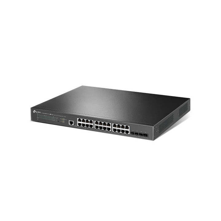 Комутатор TP-Link JetStream TL-SG3428XPP-M2 24-портов гигабит L2  управляем с 16-порта PoE  и 8-порта PoE  