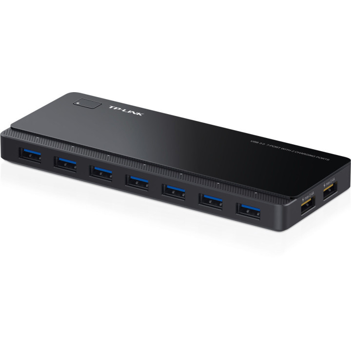 Хъб  TP-Link UH720 USB 3.0 7-портов с 2 порта за зареждане
