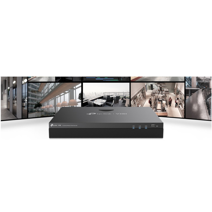 16-канален NVR TP-Link VIGI NVR2016H