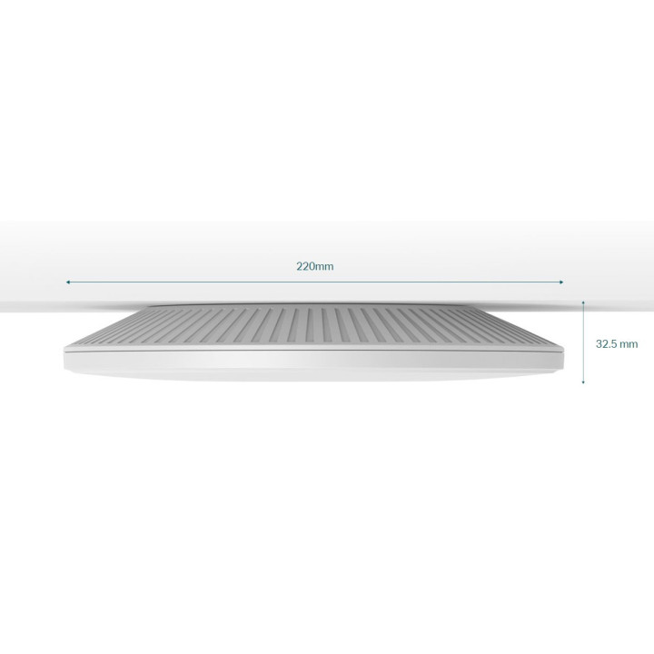Точка за достъп TP-Link Omada EAP773 BE9300 Ceiling Mount трибандов Wi-Fi 7