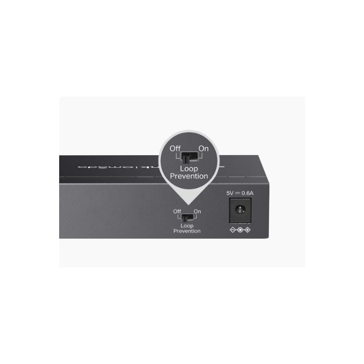 5-портов гигабитов неуправляем настолен комутатор TP-Link DS105G