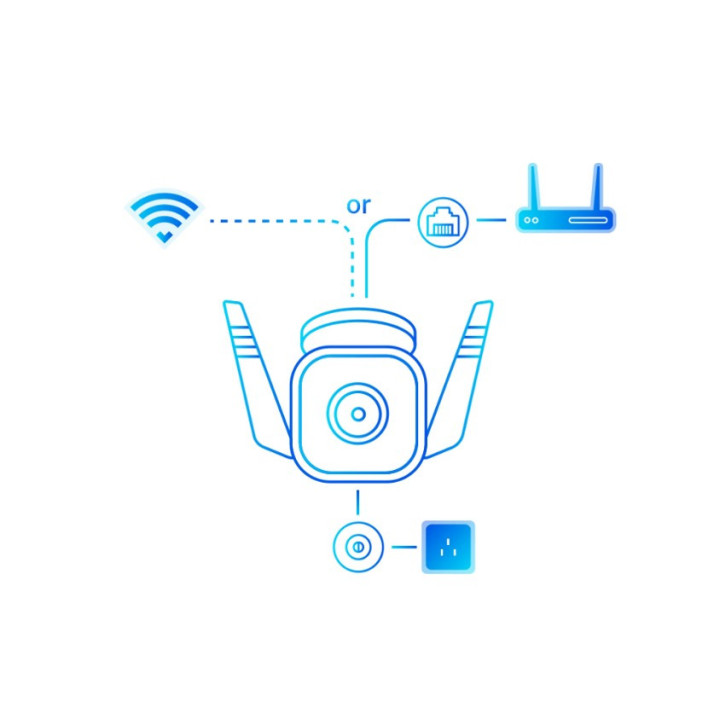 Външна Wi-Fi IP камера TP-Link Tapo C310P2