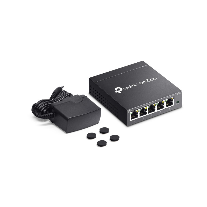 5-портов гигабитов управляем настолен комутатор TP-Link ES205G